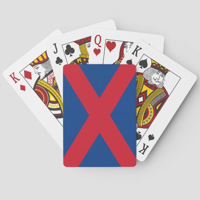 Jeu De Cartes Drapeau Voortrekker (dos)