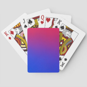 Jeu De Cartes dremas bleus jouant aux cartes