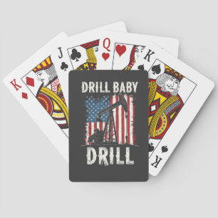 Jeu De Cartes Drill Baby Drill American Trump Energy Economy