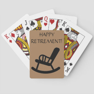 Jeu De Cartes Drôle Bonne Retraite Cadeau Personnalisé