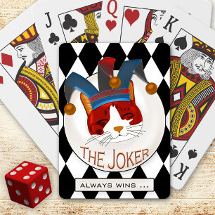 Jeu De Cartes Drôle Chat Joker Jouer Cartes Deck