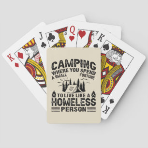 Jeu De Cartes Drôle de dire de camping