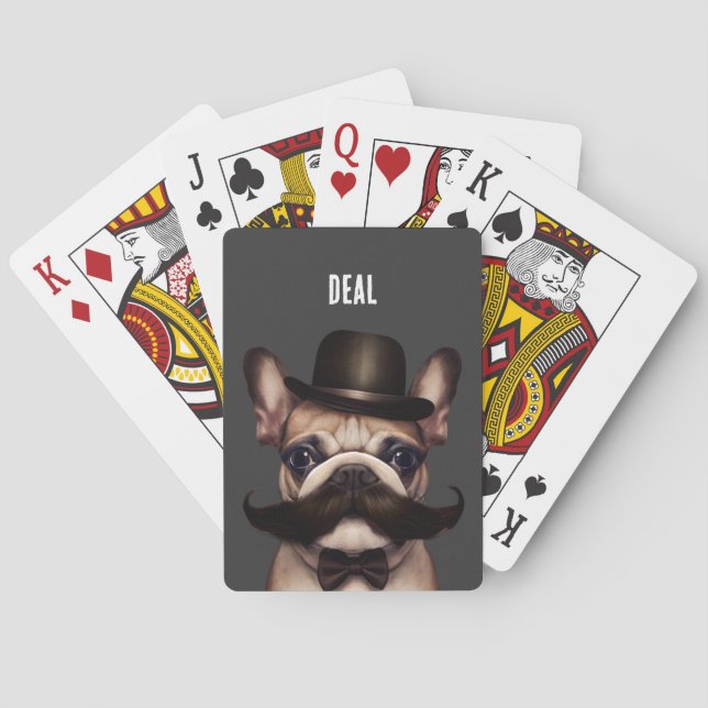 Jeu De Cartes Drôle Français "Deal" (dos)