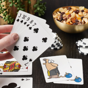 Jeu De Cartes Drôle Homme Dix Pin Bowling
