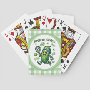 Jeu De Cartes Drôle mignon sucré comme chatons Pickleball