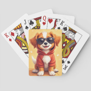 Jeu De Cartes Drôle Nova Scotia Duck Tolling Retriever Kawaii