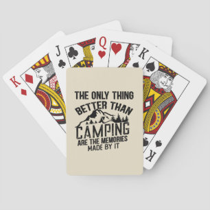 Jeu De Cartes Drôle slogan de camping été citations