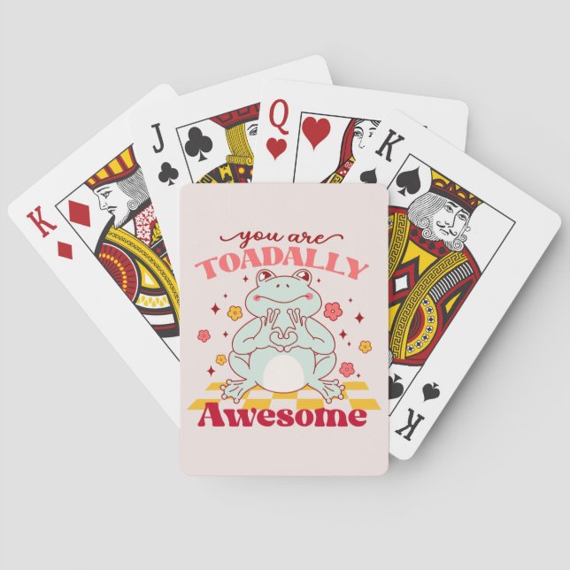 Jeu De Cartes Drôle Tu Es Un Jeu Génial (dos)
