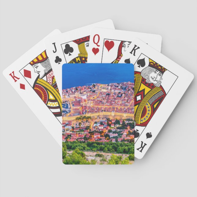 Jeu De Cartes Dubrovnik Croatie (dos)
