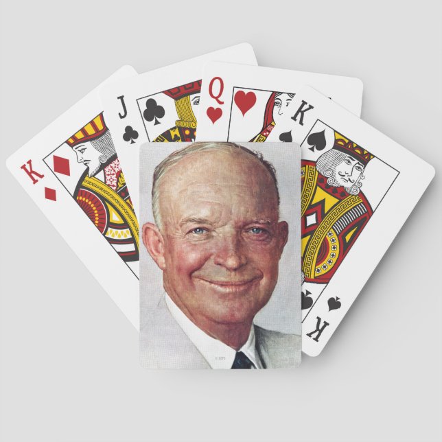 Jeu De Cartes Dwight D. Eisenhower (dos)