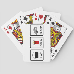 Jeu De Cartes "Eat, Drink, Sleep" Teardrop Camping
