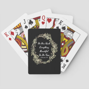 Jeu De Cartes Ecclesiastes 311 NIV - vers de bible