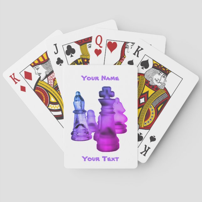 Jeu De Cartes Échecs Jouer aux cartes (dos)