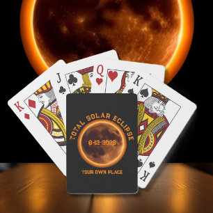 Jeu De Cartes Éclipse solaire totale du 12 août 2026