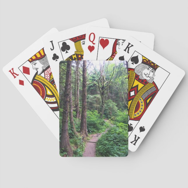 Jeu De Cartes Ecola State Park, Cannon Beach, Oregon (dos)