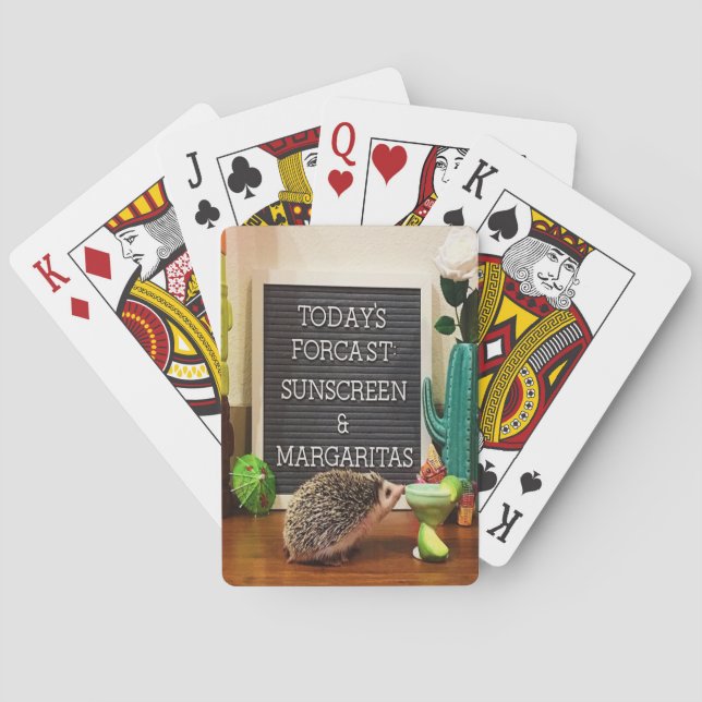 Jeu De Cartes Écran solaire et Margaritas (dos)