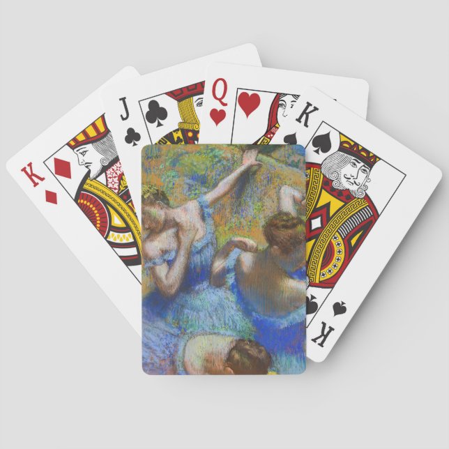 Jeu De Cartes Edgar Degas - Danseurs Bleus (dos)