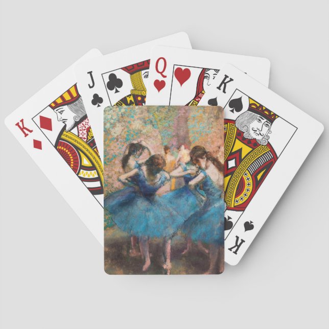 Jeu De Cartes Edgar Degas - Danseurs en bleu (dos)