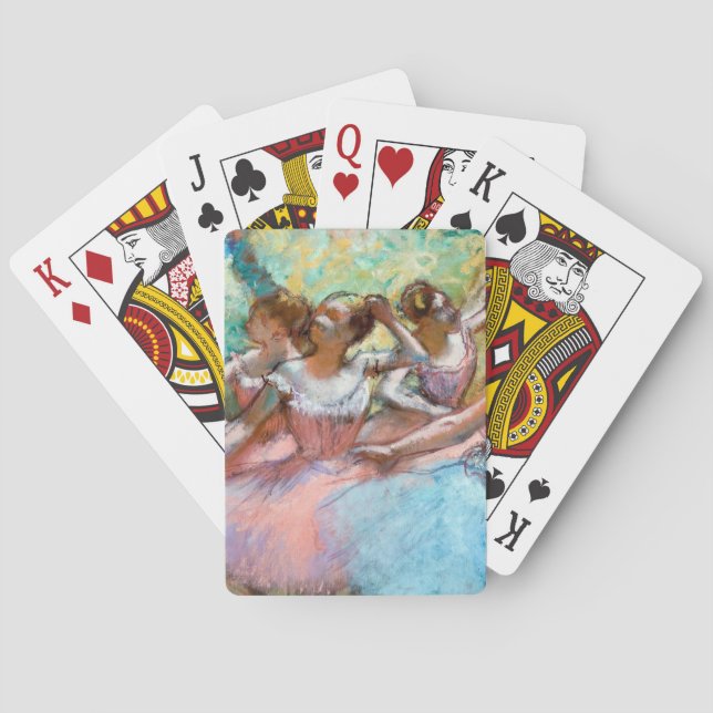 Jeu De Cartes Edgar Degas - Quatre Ballerinas sur scène (dos)