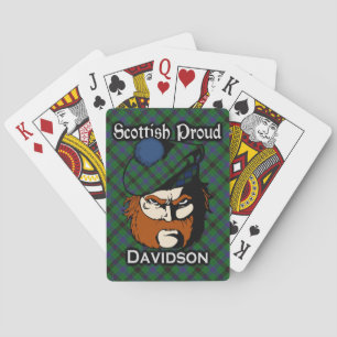 Jeu De Cartes Édition Scottish Clan Davidson Tartan