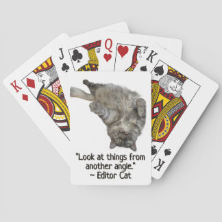 Jeu De Cartes Editor Cat by RoseWrites