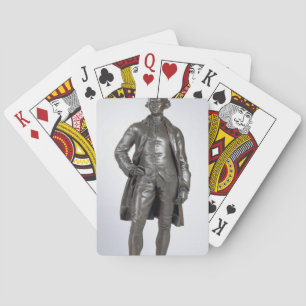 Jeu De Cartes Edmund Burke (1729-97) 1865 (bronze)