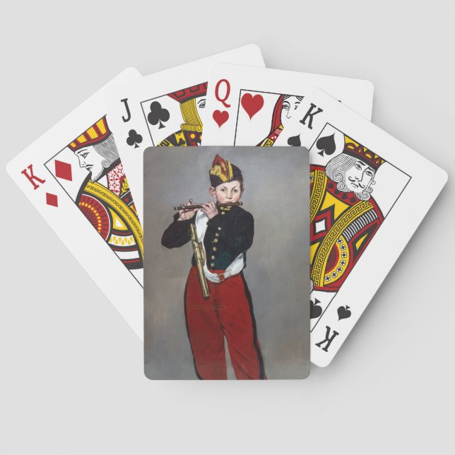 Jeu De Cartes Edouard Manet - Le Fifer / Jeune Flutiste (dos)