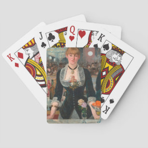 Jeu De Cartes Édouard Manet Un bar aux Folies-Bergère