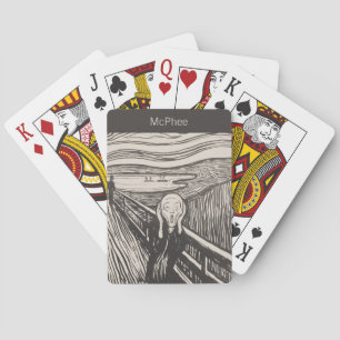 Jeu De Cartes Edvard Munch Art Jouer Cartes