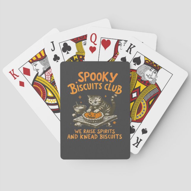 Jeu De Cartes Éffrayant de chat (dos)