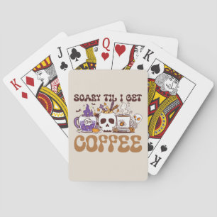 Jeu De Cartes Effrayant Jusqu'À Ce Que J'Obtienne Du Café