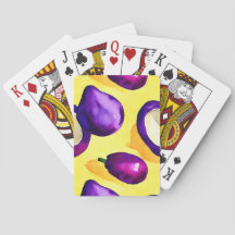 Eggplant - Jouer aux cartes
