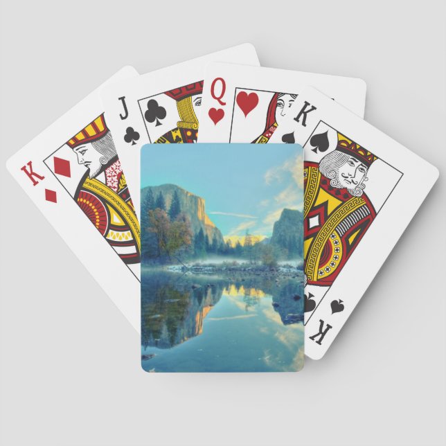 Jeu De Cartes EL Capitan et réflexion de trois frères (dos)