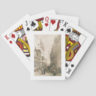 Jeu De Cartes EL Mooristan, le Caire de mosquée, de "Egypte et