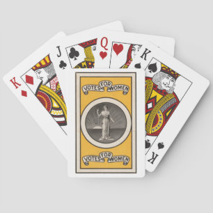 Jeu De Cartes Électeurs pour femmes jouant aux cartes