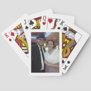 Jeu De Cartes Elégant et Artsy Cute Couple Design