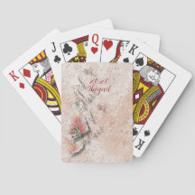 Elegant Nature Embossed  classic cards