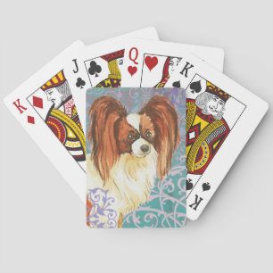 Jeu De Cartes Élégant Papillon