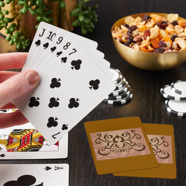 Jeu De Cartes Élégant style de tatouage de torsion tribale (Créateur téléchargé)
