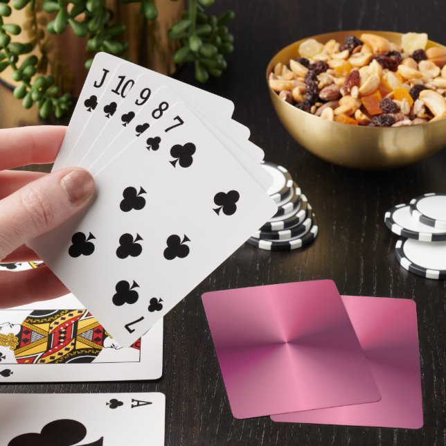 Jeu De Cartes Elégant tendance sur mesure Modèle glamour (In Situ)