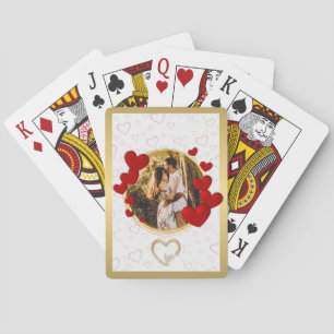 Jeu De Cartes Élégantes Saint-Valentin, Amour, Cœur Rouge Annive
