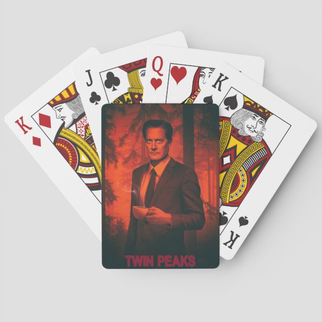 Jeu de Cartes Élégantes twin peaks bloo (dos)