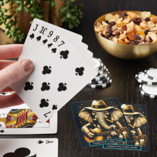 Jeu De Cartes Eléphants Blues Monogram Go Fish Game