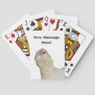 Jeu De Cartes Élevage Rare De Poulet Roulé Améraucane Convivial 