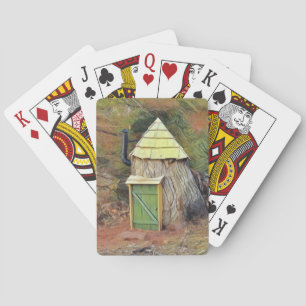 Jeu De Cartes Elf Home Dans Un Arbre