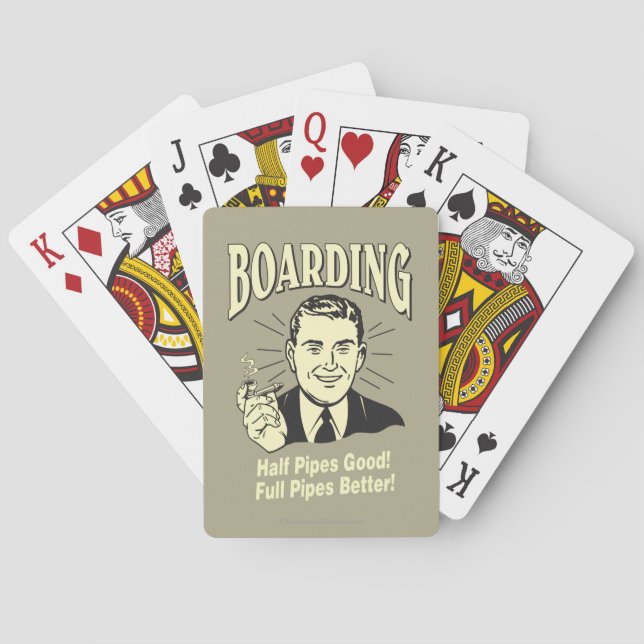 Jeu De Cartes Embarquement : Moitié Pipe's Bon Full Better (dos)