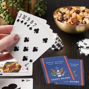 Jeu De Cartes Emblème de défense américain - personnalisez avec