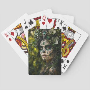 Jeu De Cartes Emerald Forest Calavera – Botanique verte