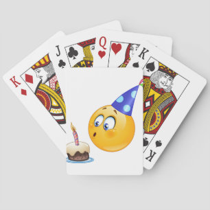 Jeu De Cartes émoticône anniversaire