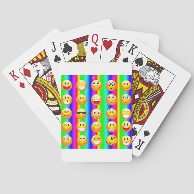 Jeu De Cartes émotion arc-en-ciel (dos)